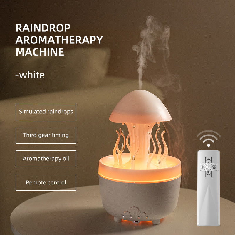 Jellyfish humidifier with rotating mist effect view 18