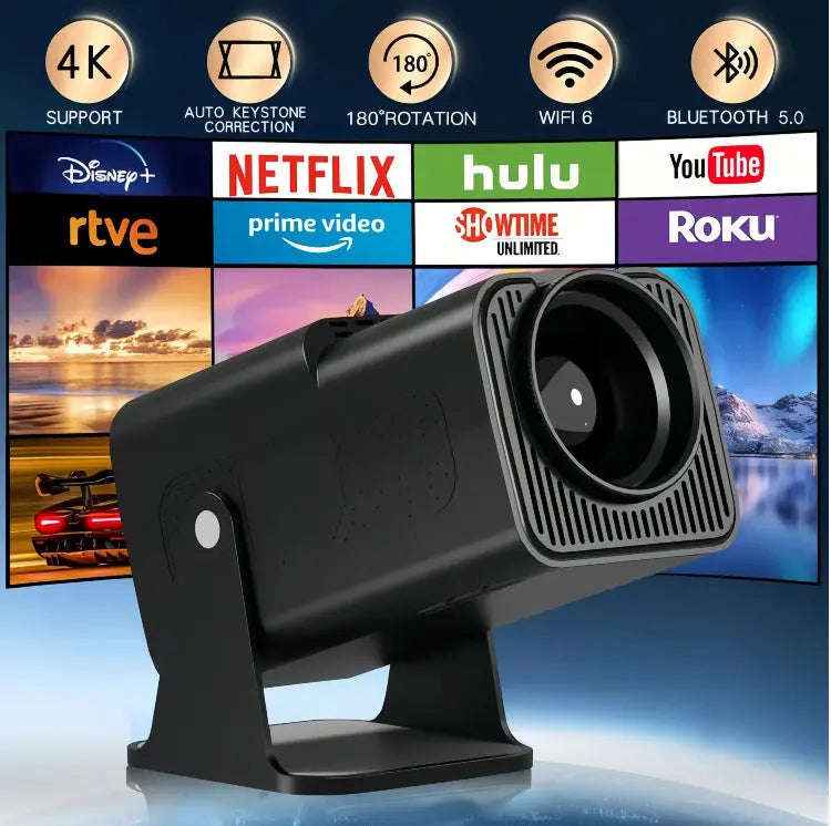 Mini home projector for home theater — primary view