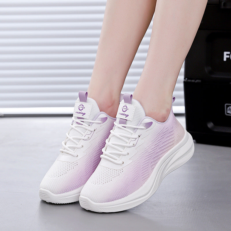 Women's Breathable Knit Sports Sneakers-Splashis, alternate view 3