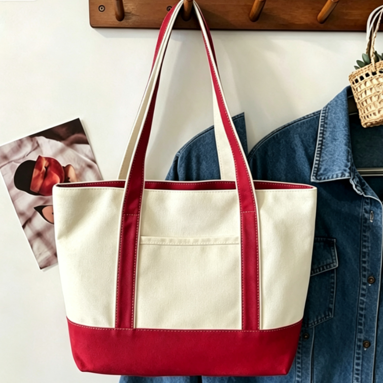 Embroidery shoulder bag color options