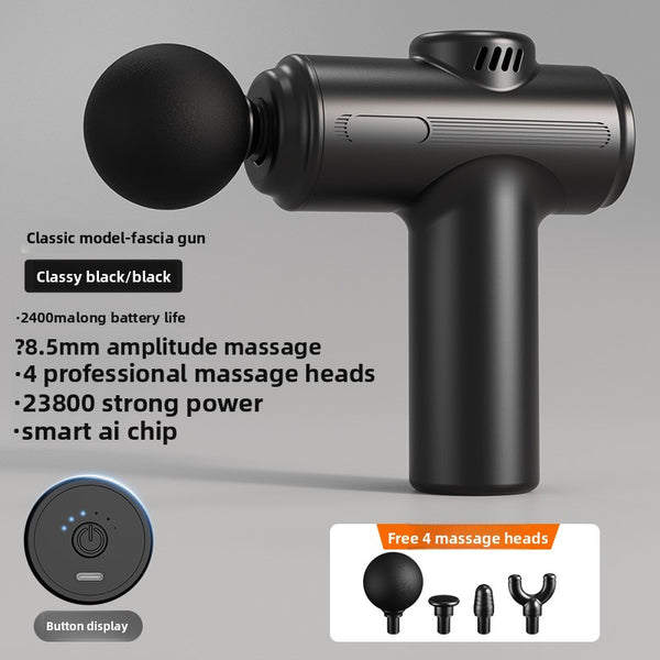 Massage gun full head attachment set