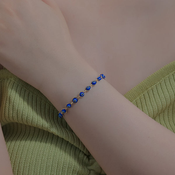 Product detail photo of Stainless Steel Acrylic Eye Bracelet, stainless steel acrylic eye bracelet