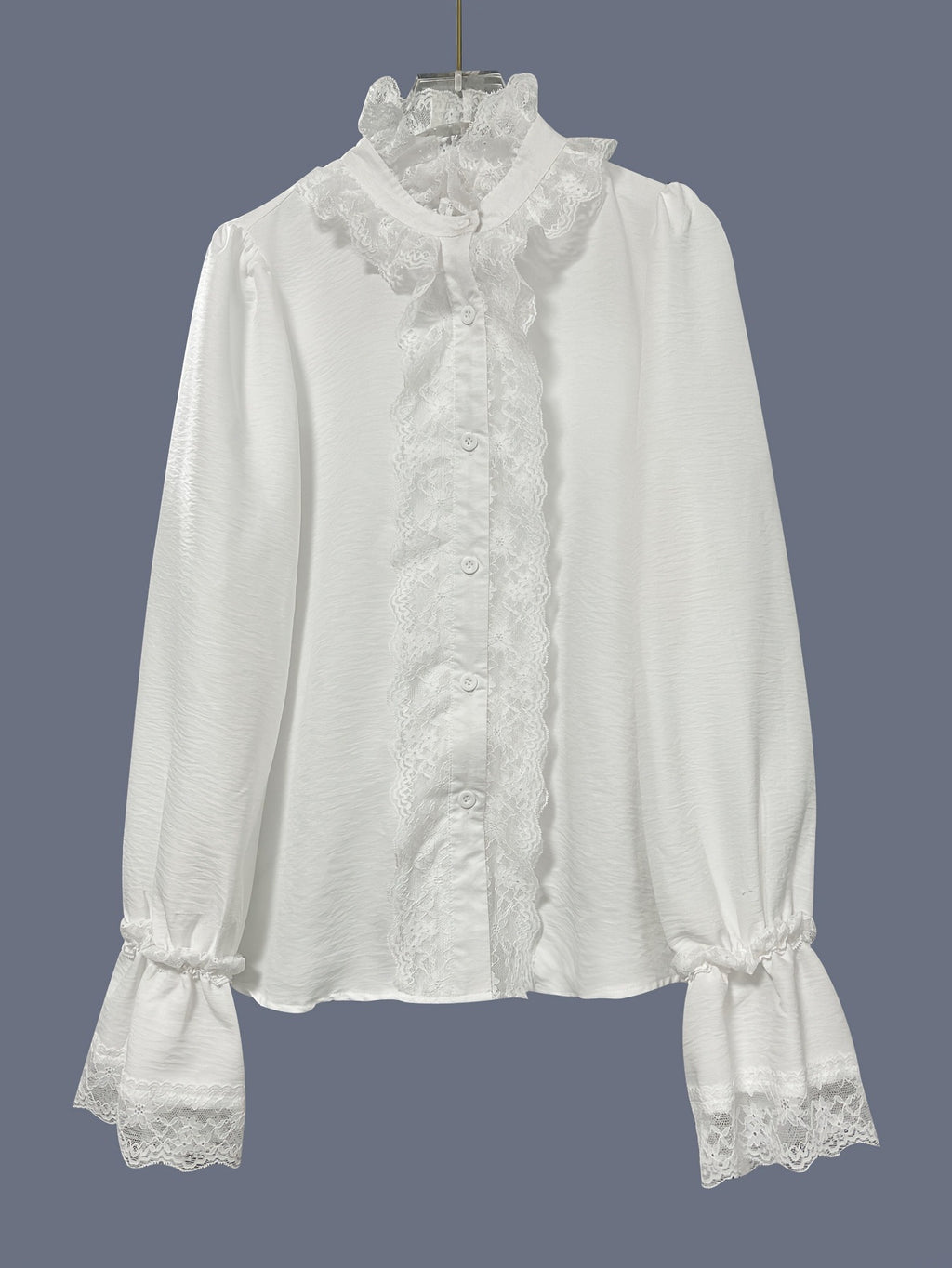 Product detail photo of Loose Fit Lightweight Lace Shirt, Blouse, everyday style
