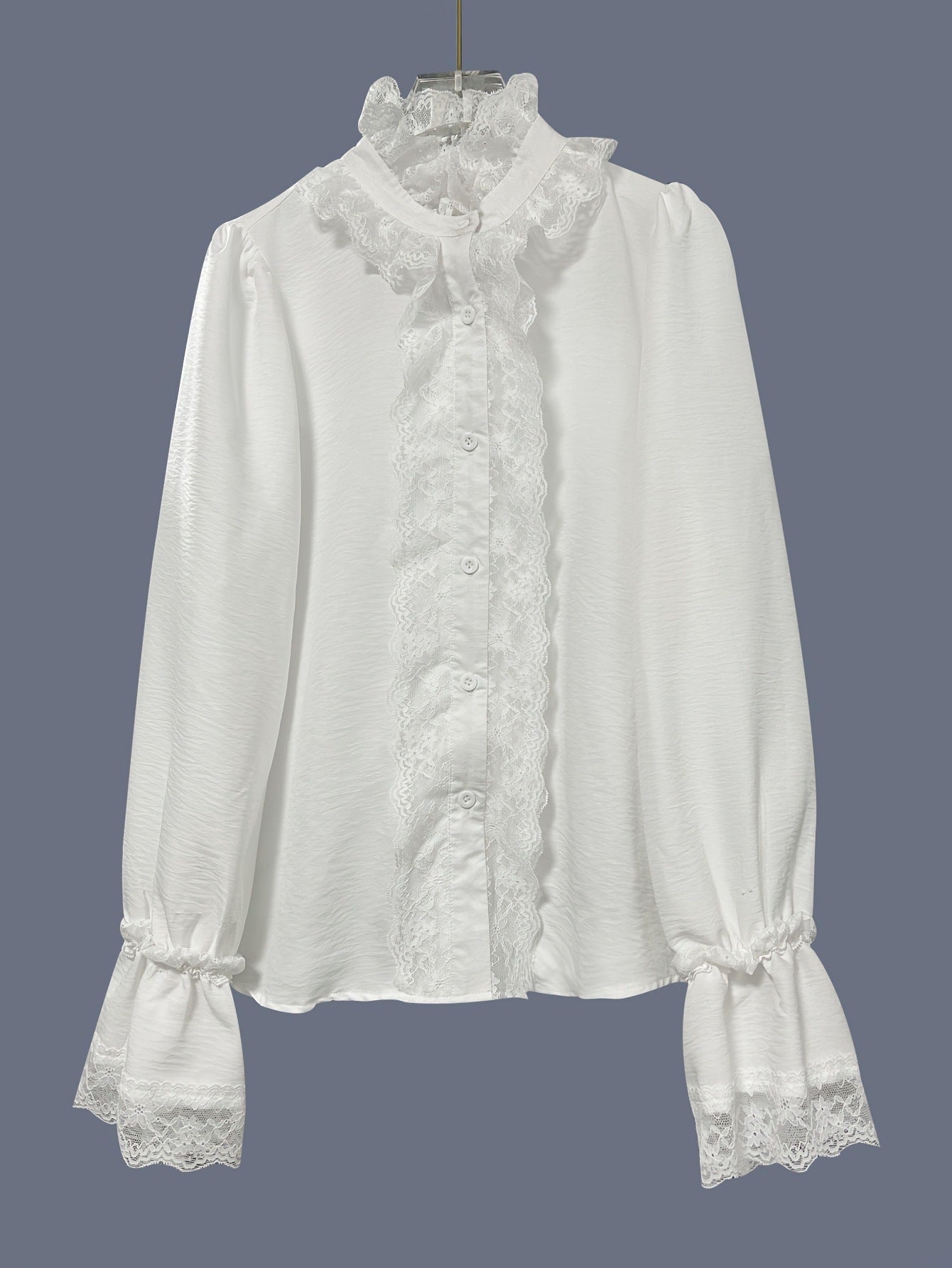 Product detail photo of Loose Fit Lightweight Lace Shirt, Blouse, everyday style
