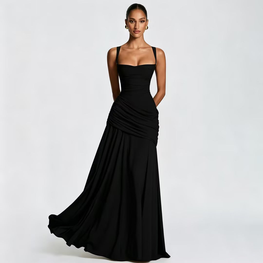 Flattering Sleeveless Slip Dress