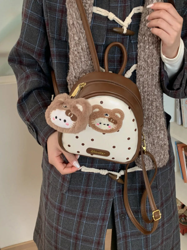 Mini Cartoon Bear Backpack — product image 5