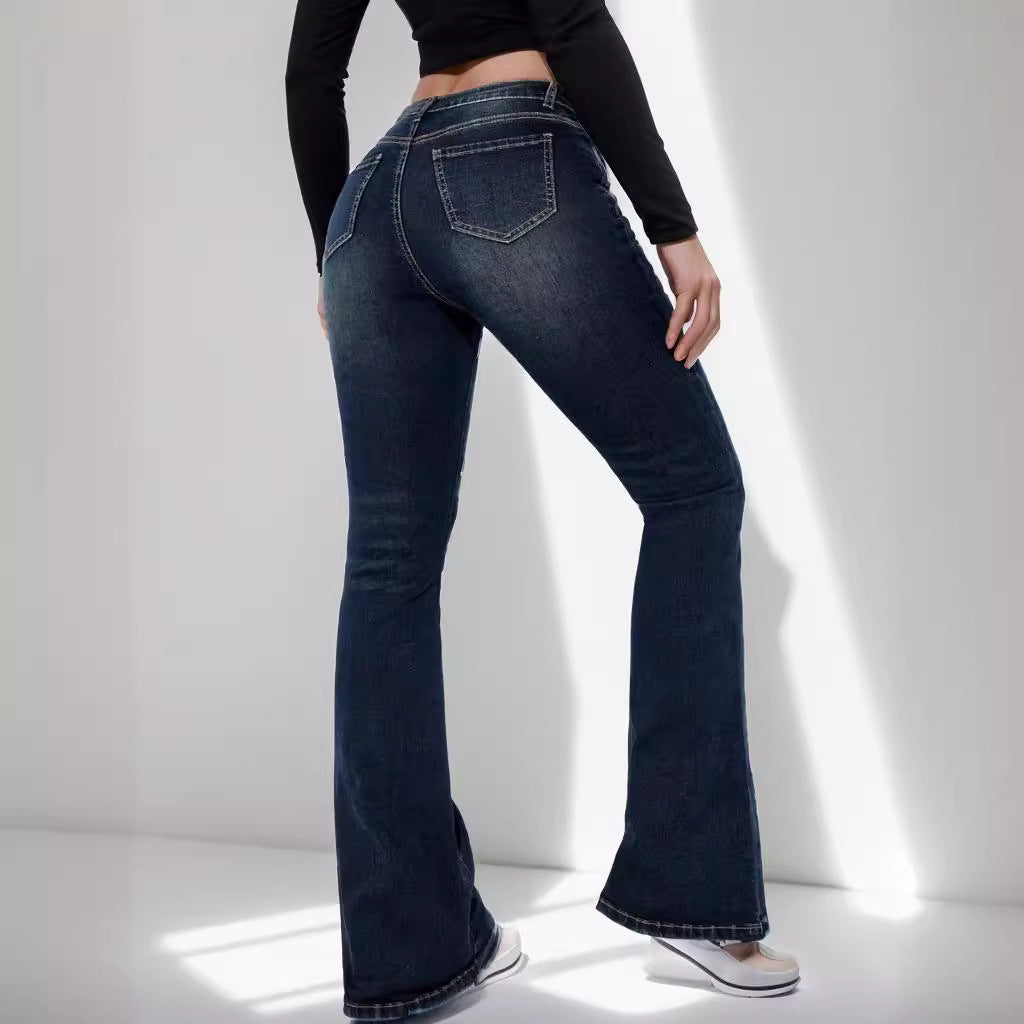 Slim jeans front view