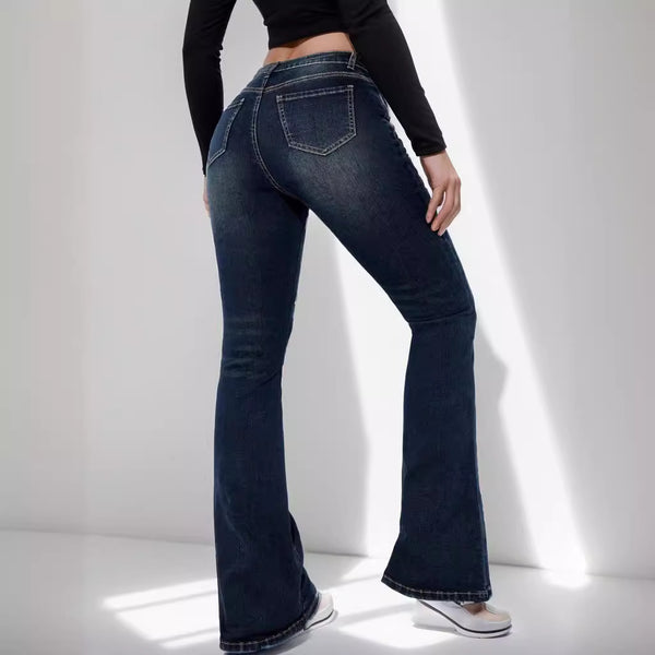Slim jeans front view