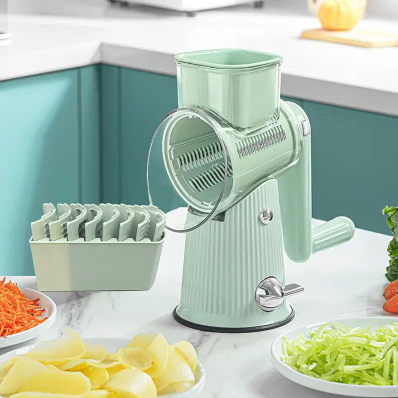 Multifunctional vegetable cutter shown on white background Main image