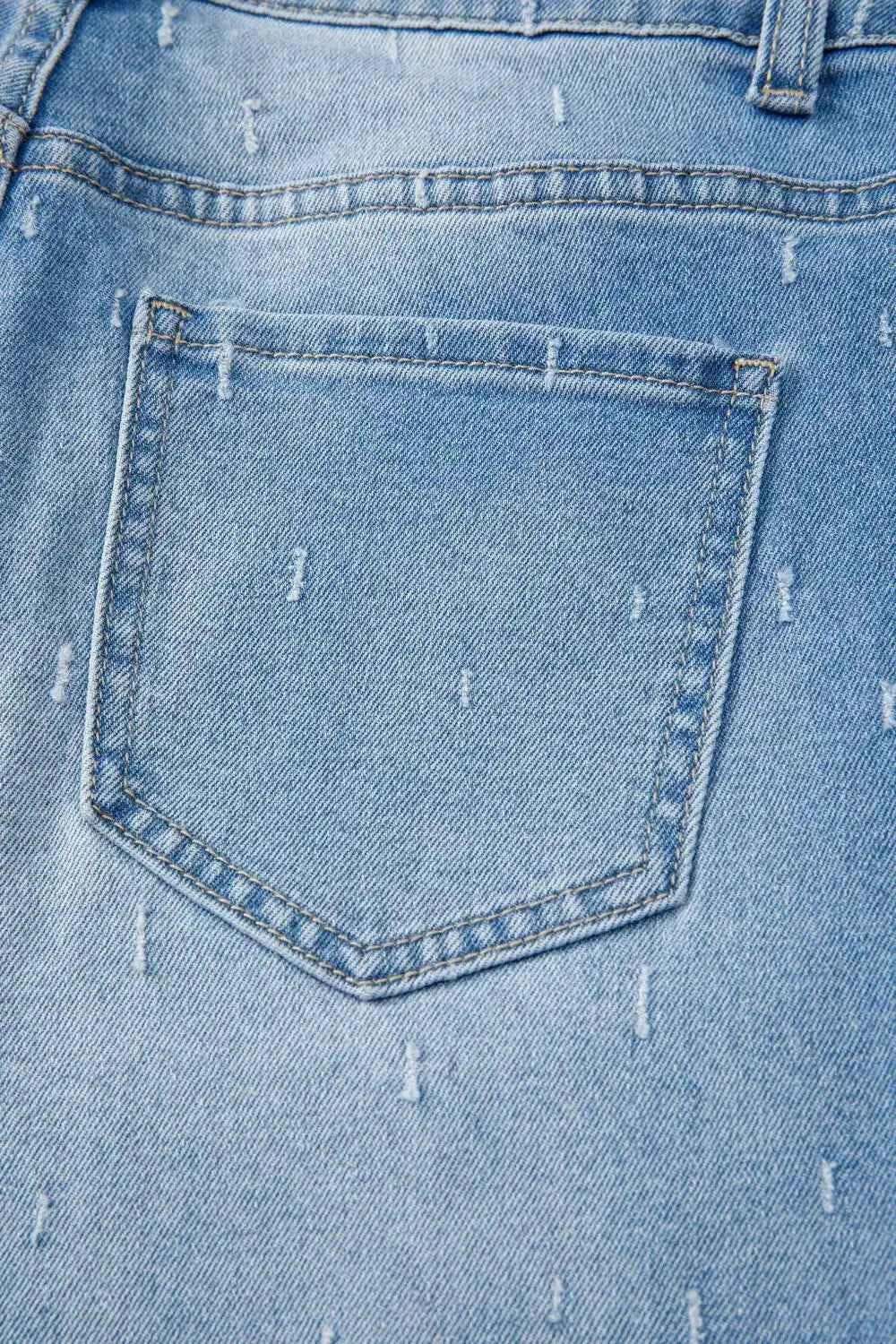 Distressed tummy control jeans — additional view 12