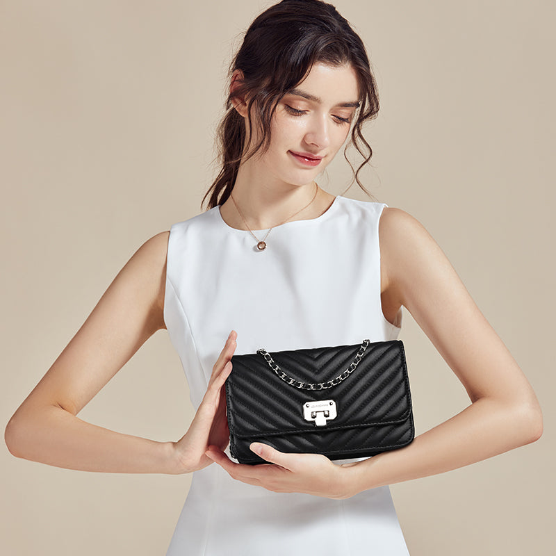 Women's V-Shaped Shoulder Handbag — product image 9