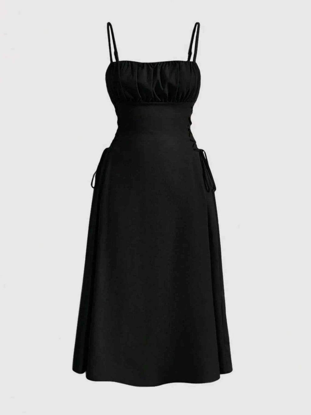 Trendy Crisscross Cami Dress-Casual Dresses-Splashis-Splashis