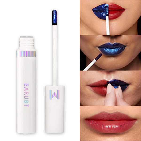 Matte liquid lip lacquer shade Warm Rose - view 3