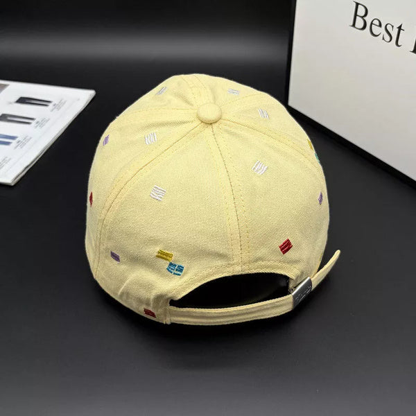 Embroidered baseball cap in navy — additional view 5
