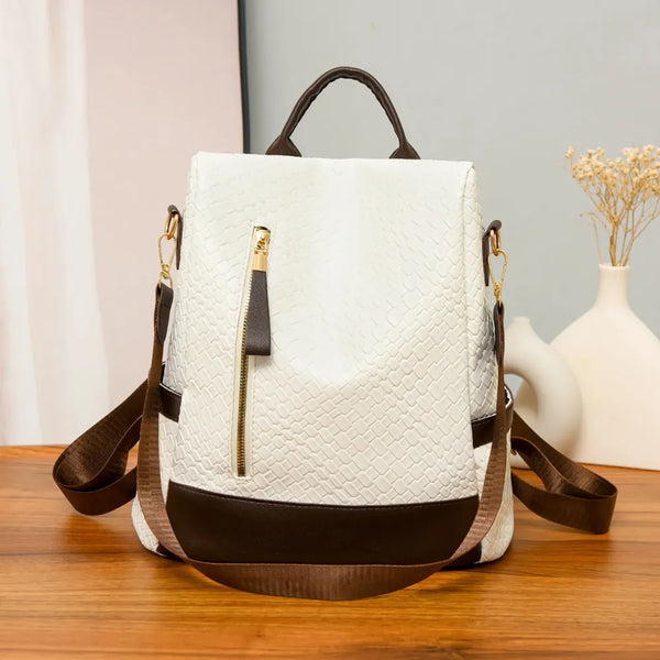 Large PU Leather Backpack — product image 22