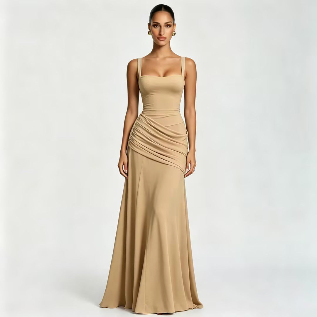 Flattering Sleeveless Slip Dress