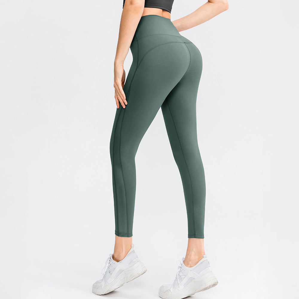 Seamless High-Waisted Leggings — Yoga & Everyday Pants, product view 13