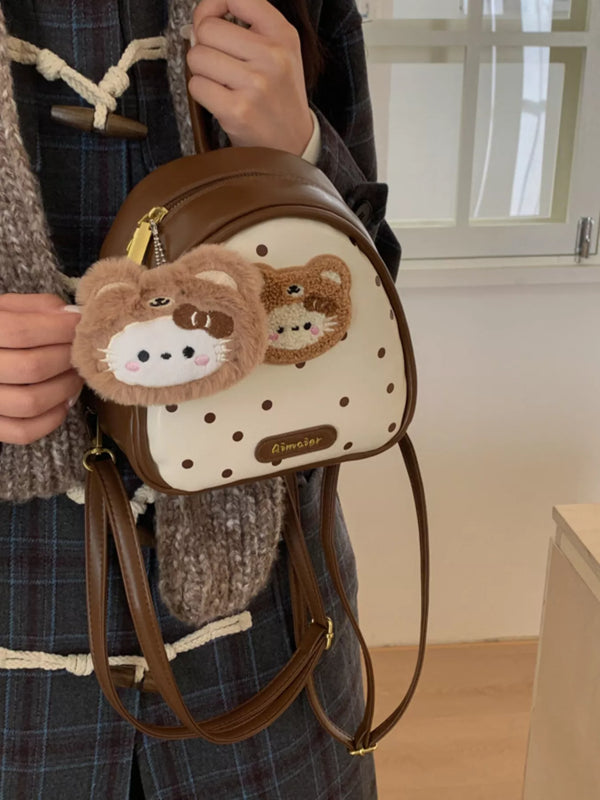 Mini Cartoon Bear Backpack — product image 4