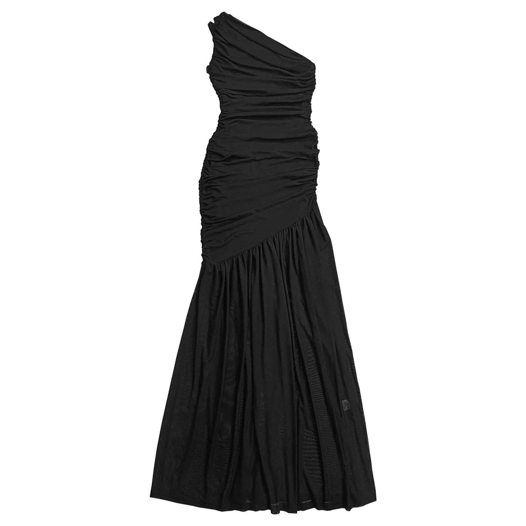 One-shoulder maxi dress — additional view 4