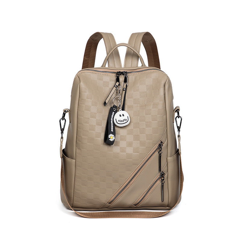 Product detail photo of Checkerboard Backpack, beige, everyday style