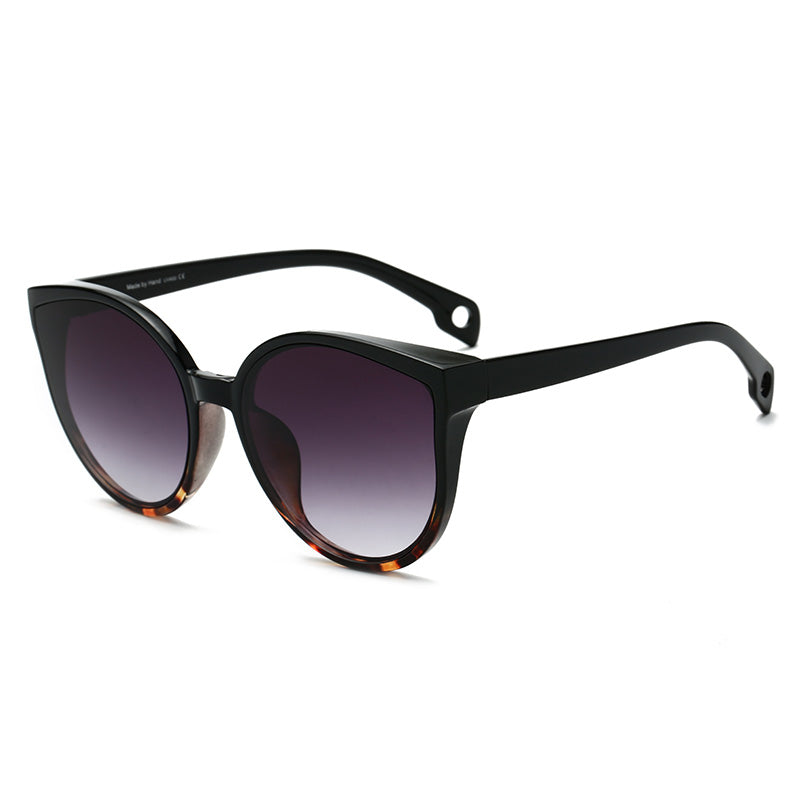 Two-Tone Tinted Fashion Sunglasses, close-up product view