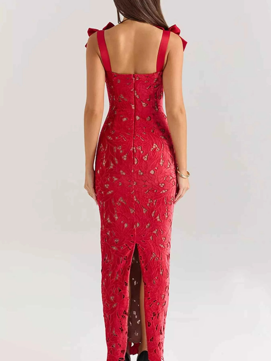 Lace cutout maxi dress — additional view 11