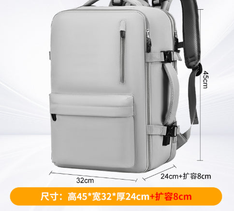 Product detail photo of Travel Backpack, cheese white, everyday style, travel backpack