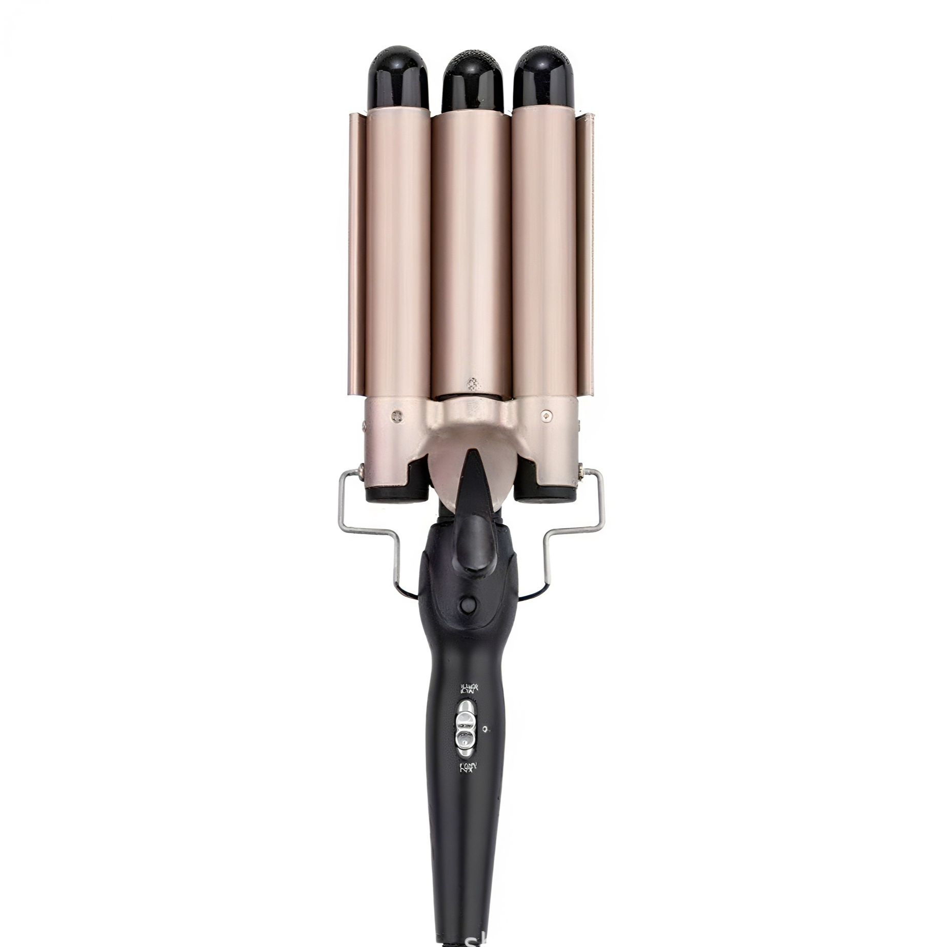 Three-barrel ceramic wave hair curler view 4