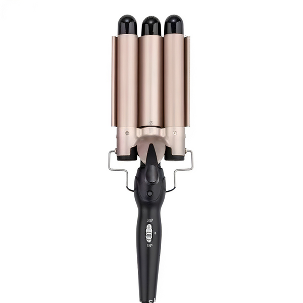 Three-barrel ceramic wave hair curler view 4