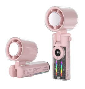 USB Handheld Cooling Fan, close-up product view