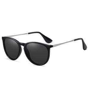 Polarized retro square sunglasses for men and women, image 2