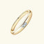 silver-plated alloy cubic zirconia ring — additional view 3