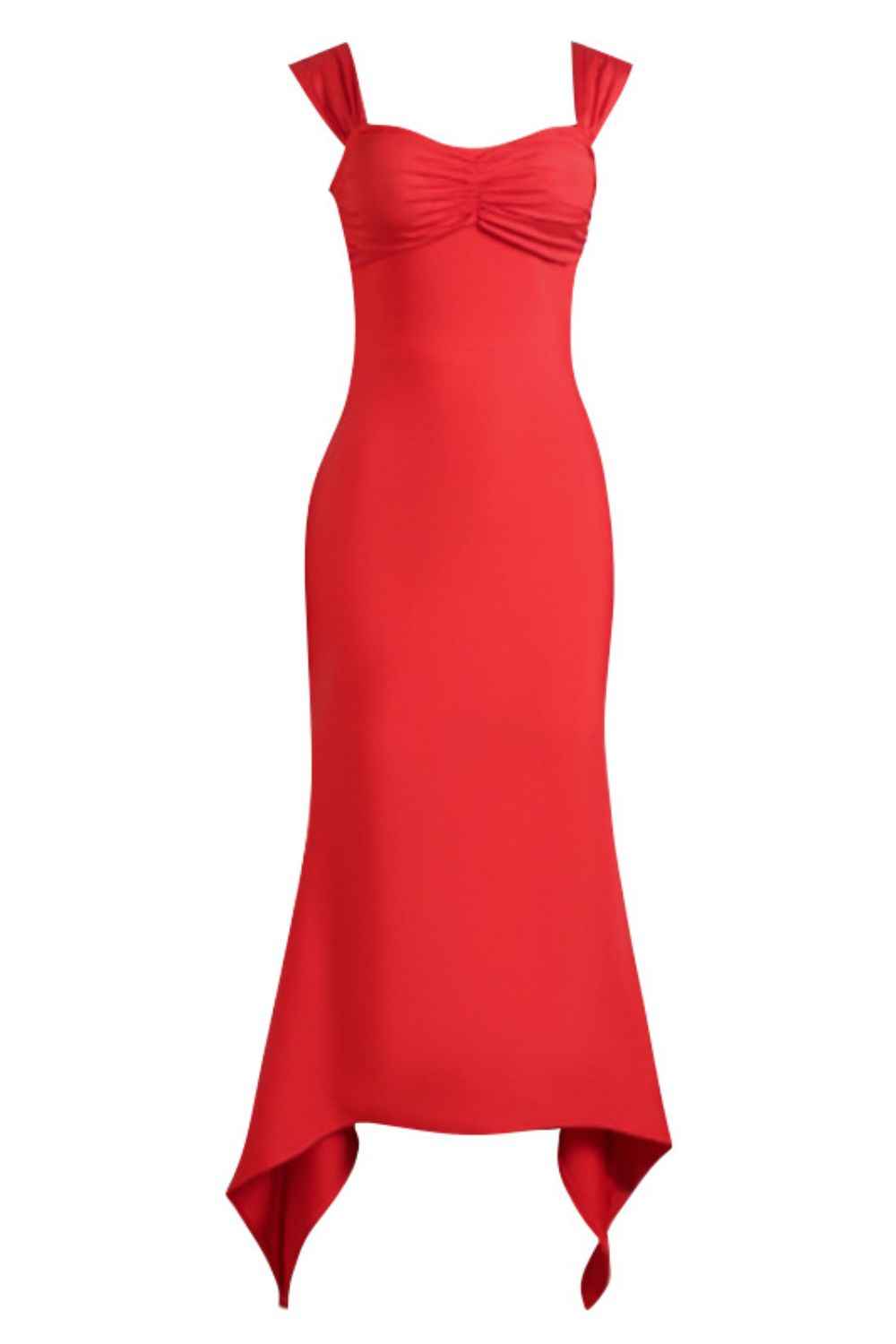 Sweetheart neck ruched cocktail dress — additional view 4