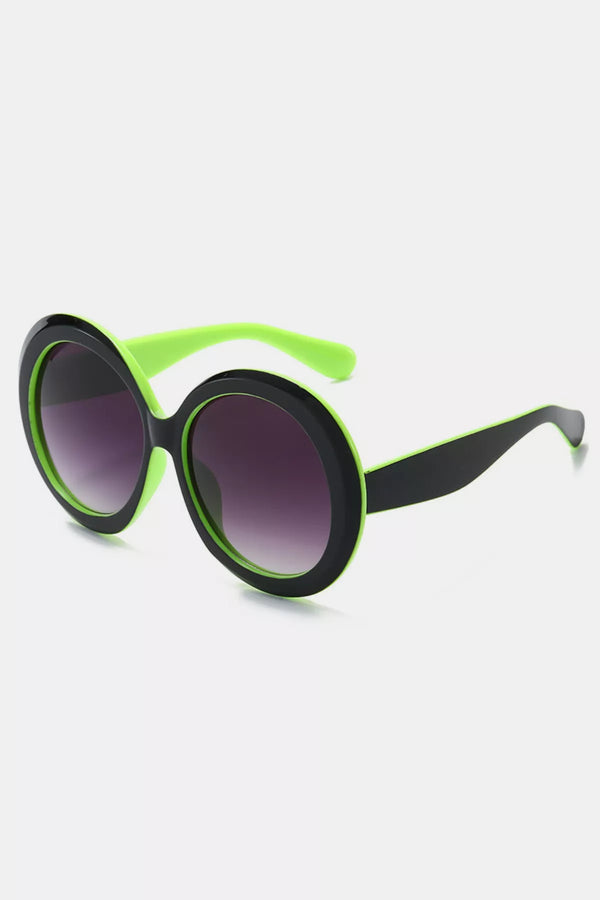 Oversized round frame sunglasses — additional view 6
