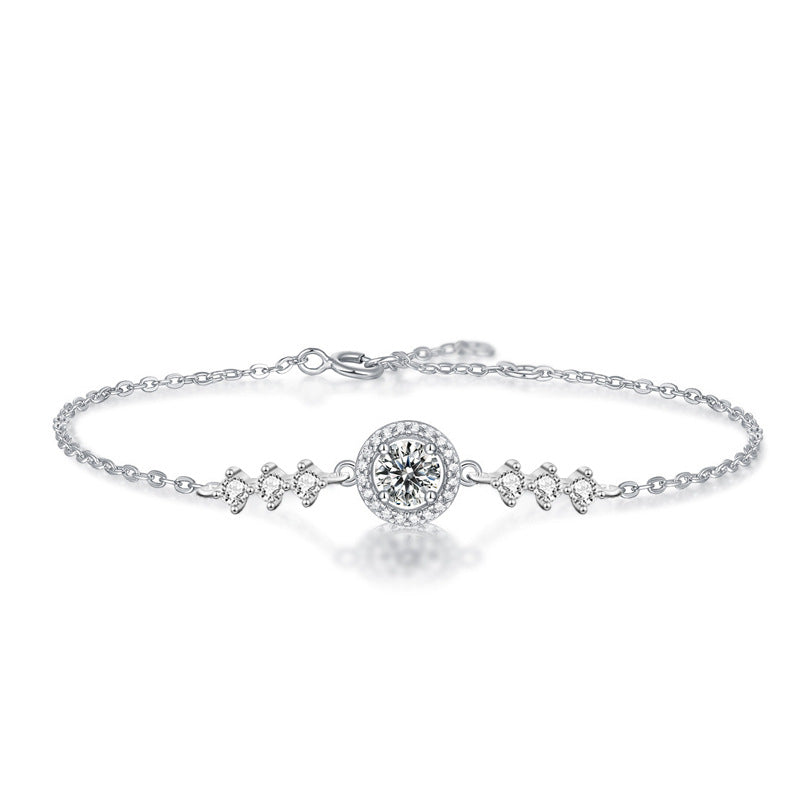 Product detail photo of Women's Starry Simple Moissanite Bracelet, Bracelets