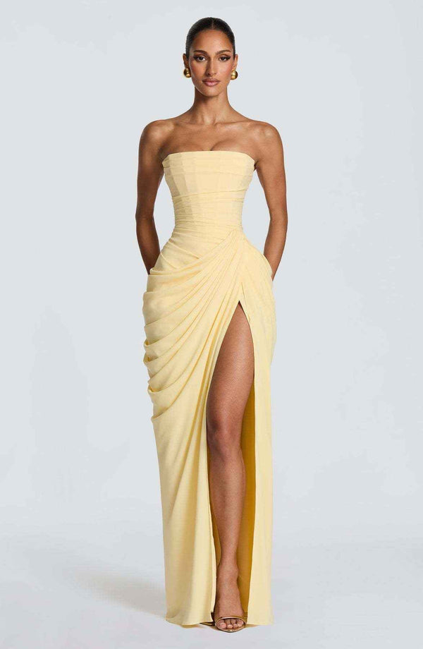 Asymmetrical off-shoulder bodycon dress — additional view 7