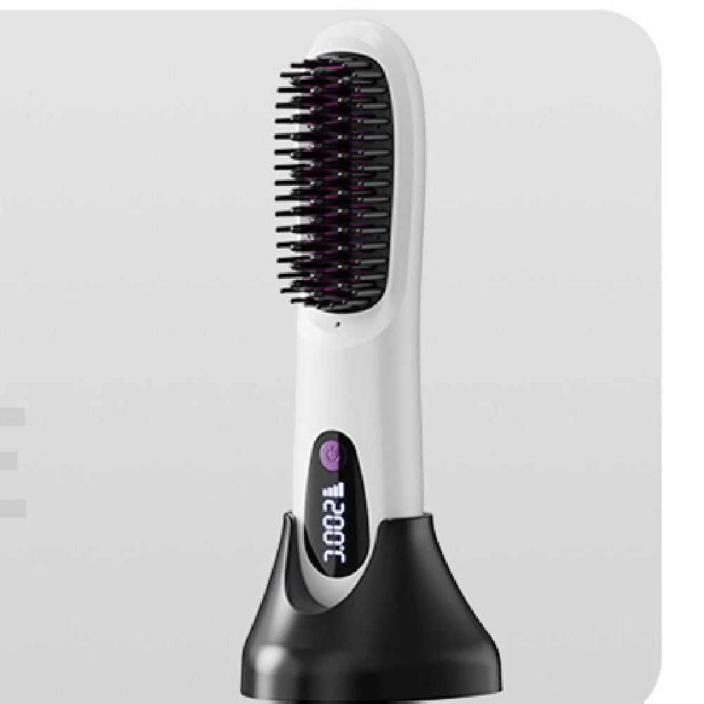 Cordless Straightening Comb with LCD Display, product view 7