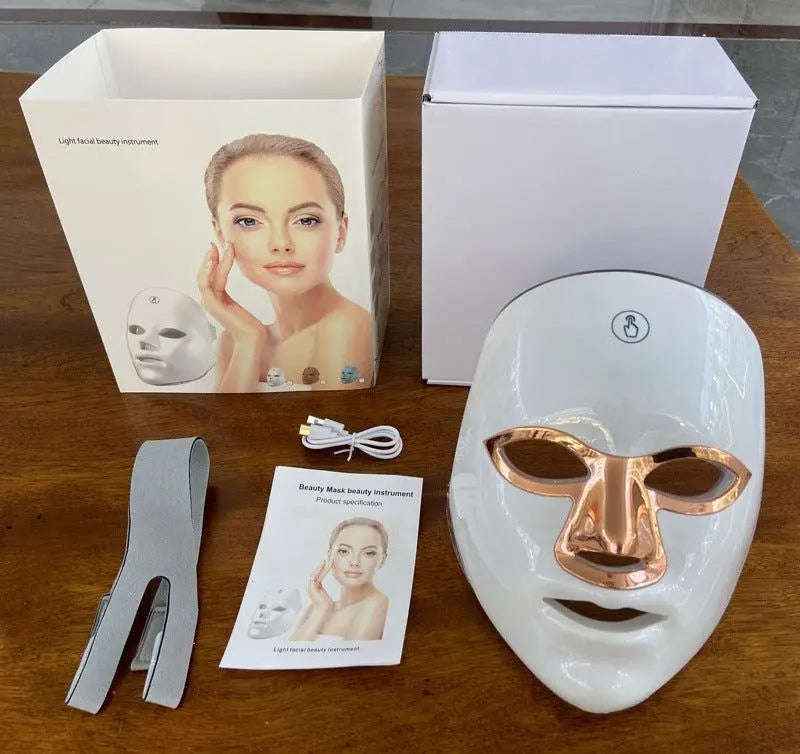 7-color LED light therapy face mask — additional view 10