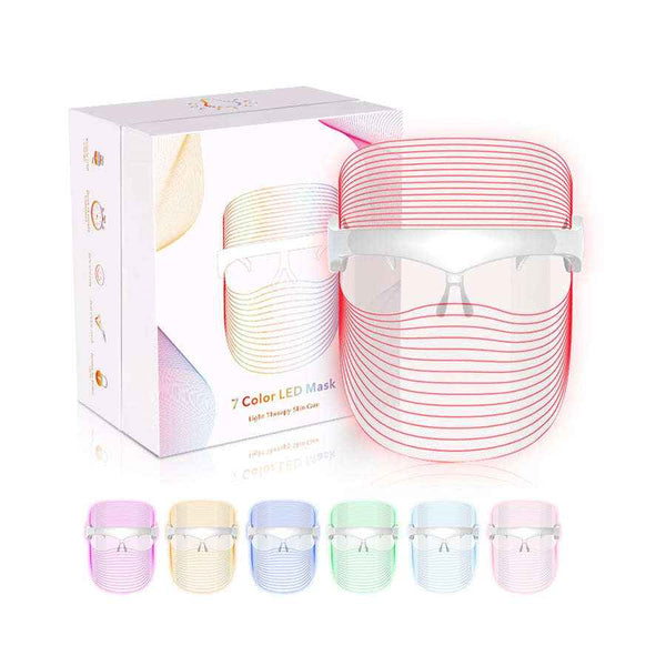 7-Color LED Photon Facial Mask-Personal Care Appliances-Splashis-Splashis