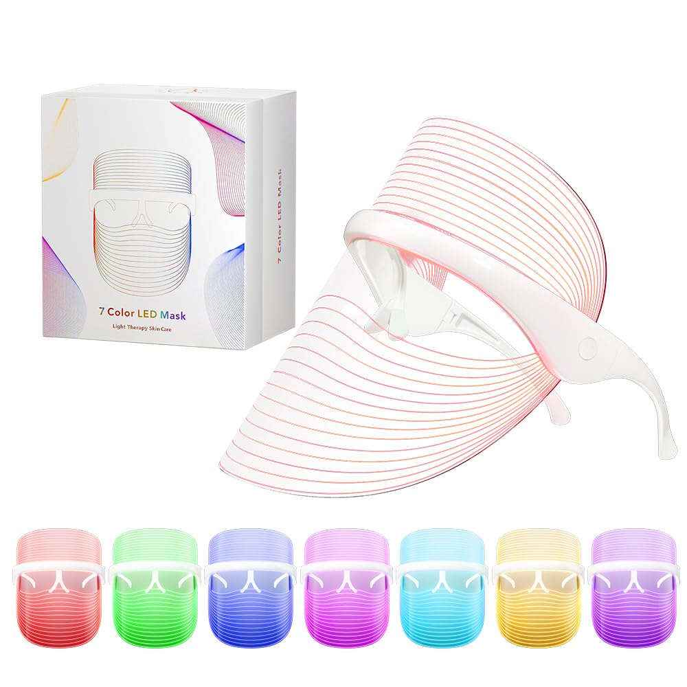 7-Color LED Photon Facial Mask-Personal Care Appliances-Splashis-Splashis