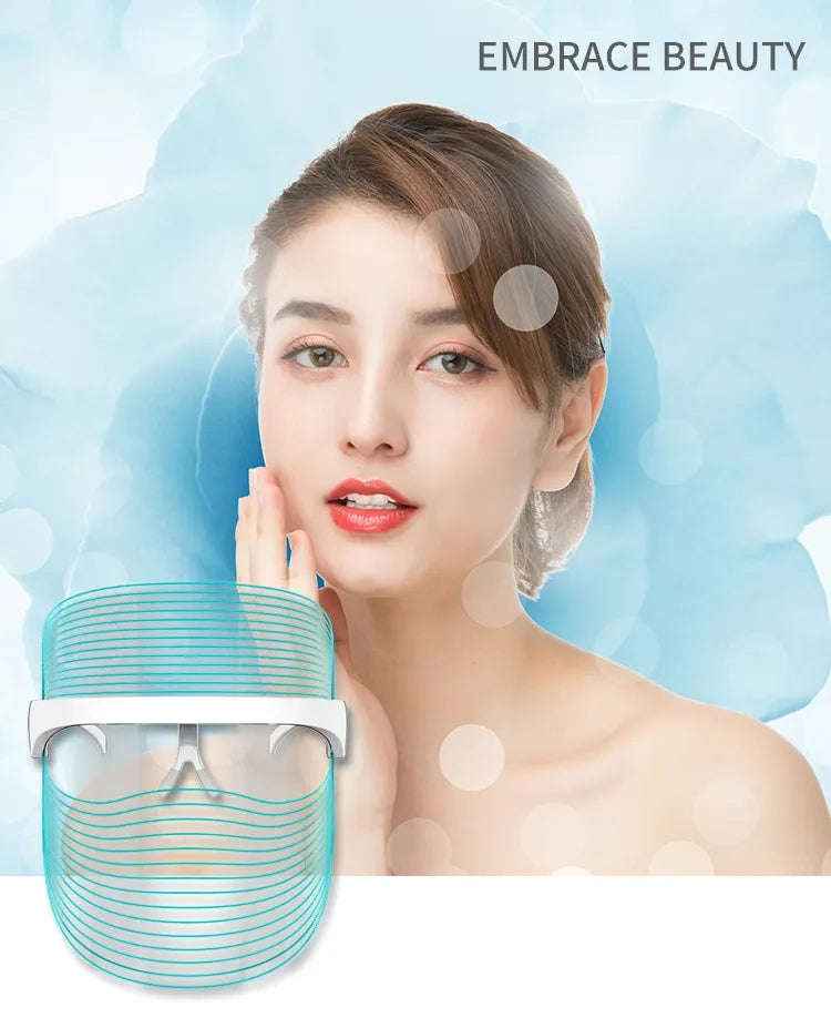 7-Color LED Photon Facial Mask-Personal Care Appliances-Splashis-Splashis