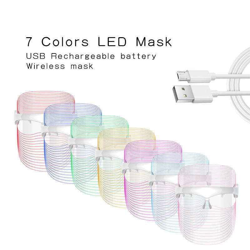 7-color LED light therapy face mask — additional view 3