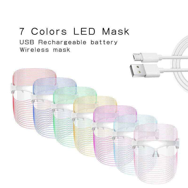 7-color LED light therapy face mask — additional view 3