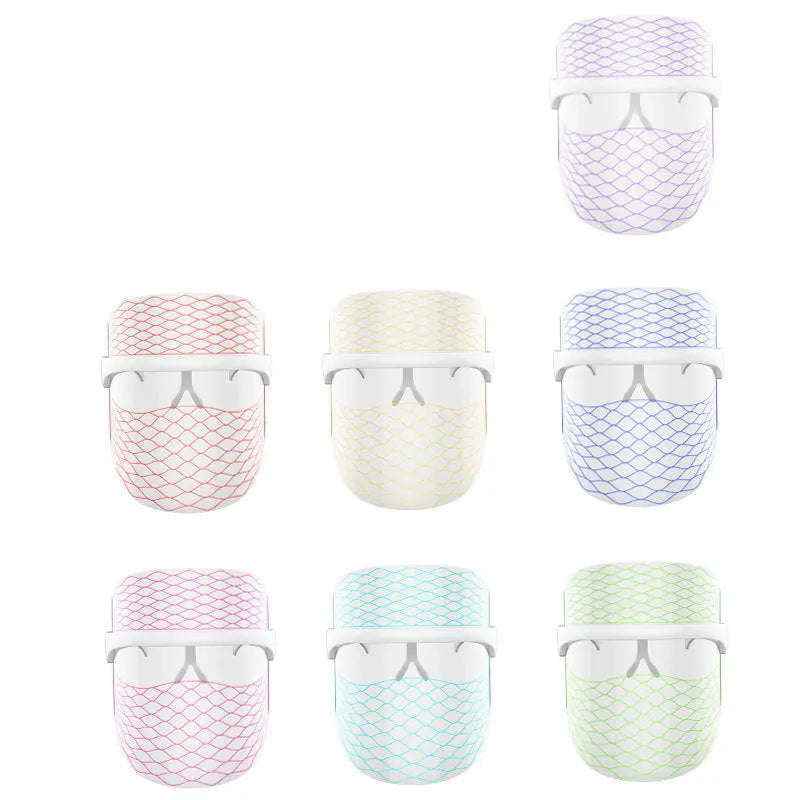 7-Color LED Photon Facial Mask-Personal Care Appliances-Splashis-Splashis