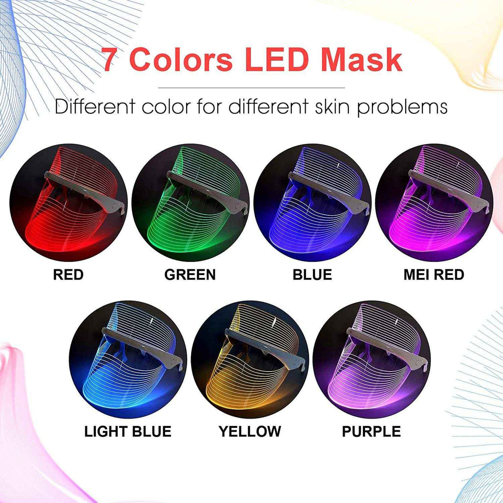 7-color LED light therapy face mask — additional view 4