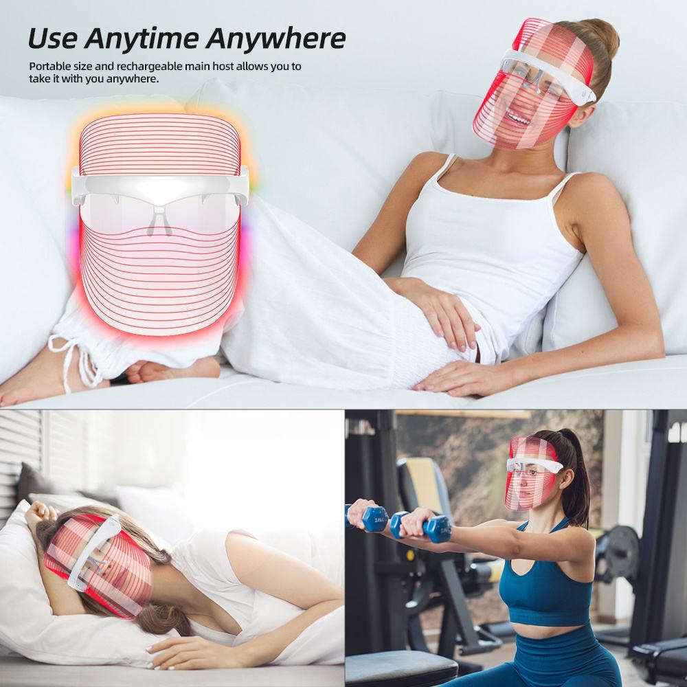 7-color LED light therapy face mask — additional view 5