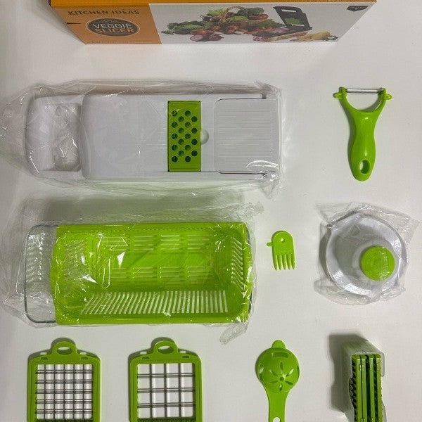 16-Piece Multifunctional Vegetable Chopper
