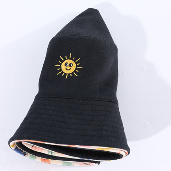 Sun embroidered bucket hat — additional view 4