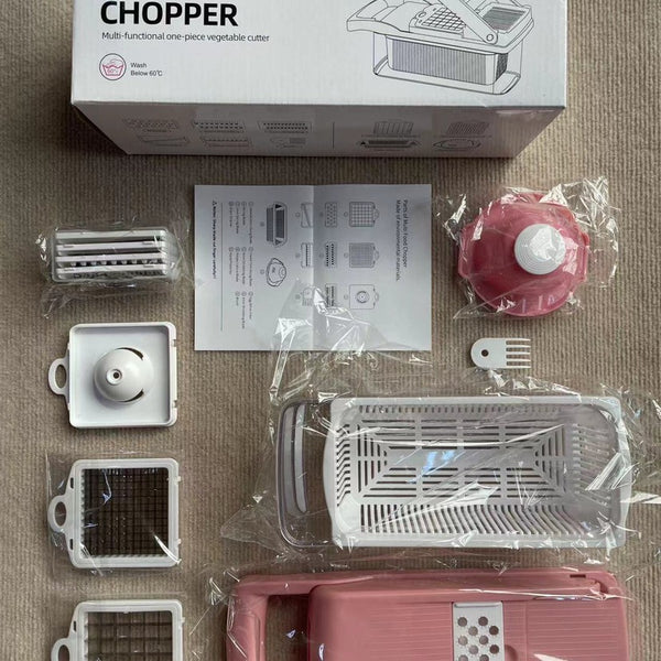 16-Piece Multifunctional Vegetable Chopper