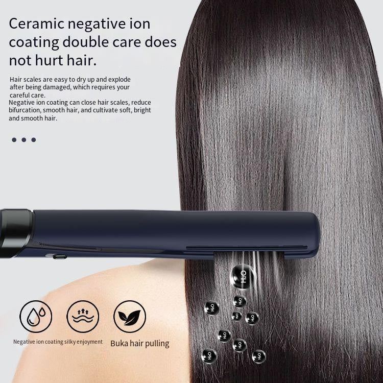 2-in-1 Hair Straightener and Curler - Dual Voltage Secondary image